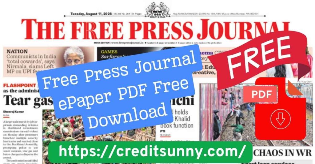 Free Press Journal ePaper PDF Free Download