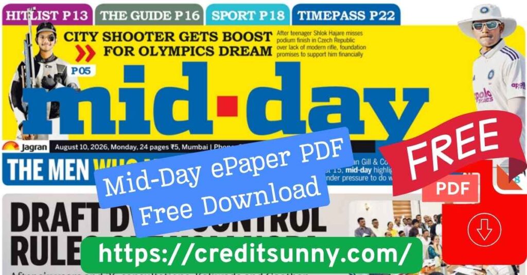 Mid-Day ePaper PDF Free Download