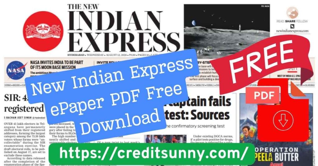 New Indian Express ePaper PDF Free Download