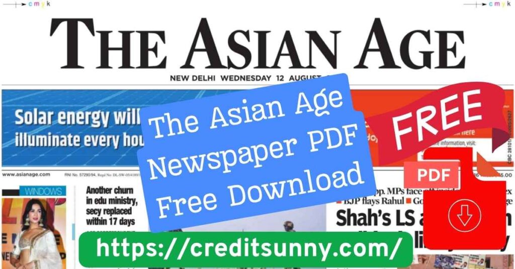The Asian Age Newspaper PDF Free Download