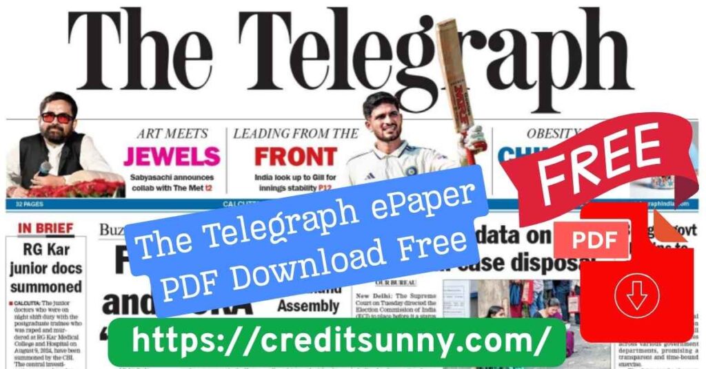 The Telegraph ePaper PDF Download Free