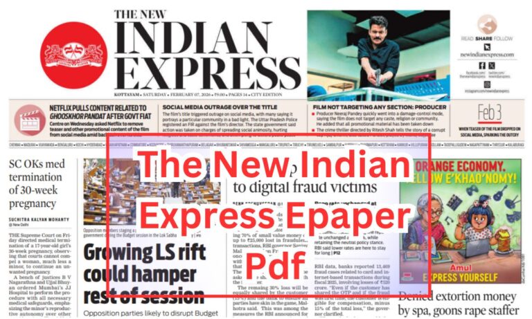 The New Indian Express Epaper