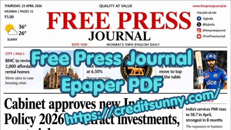 Free Press Journal Epaper PDF