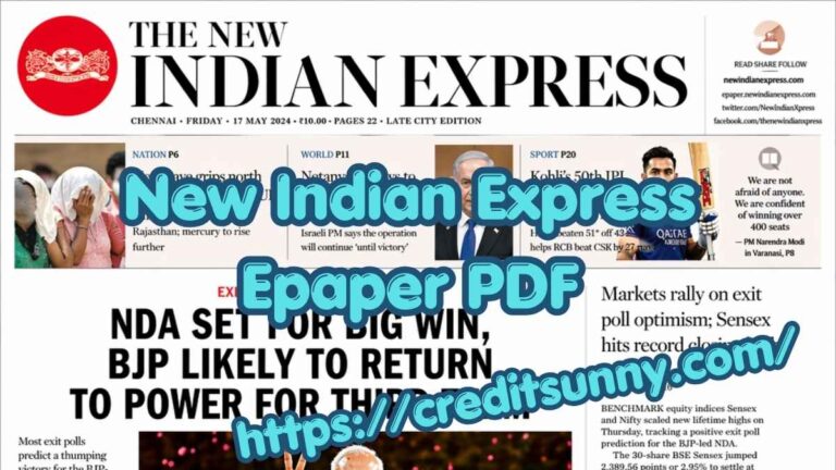 New Indian Express Epaper PDF