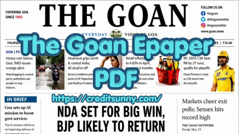 The Goan Epaper PDF