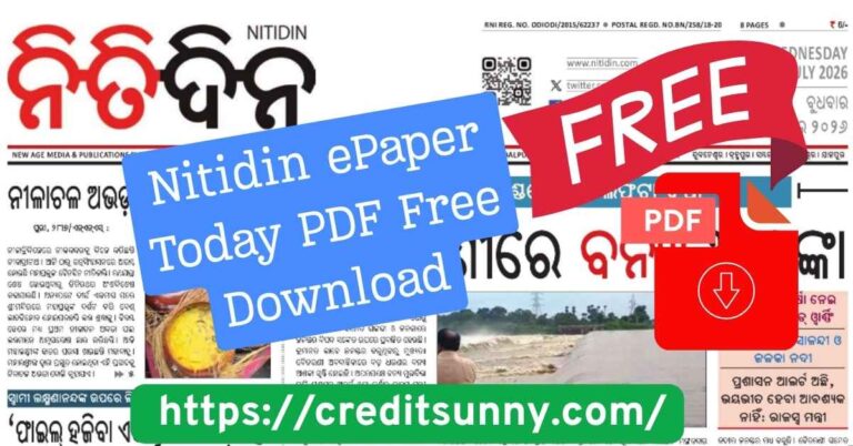 Nitidin ePaper Today PDF Free Download